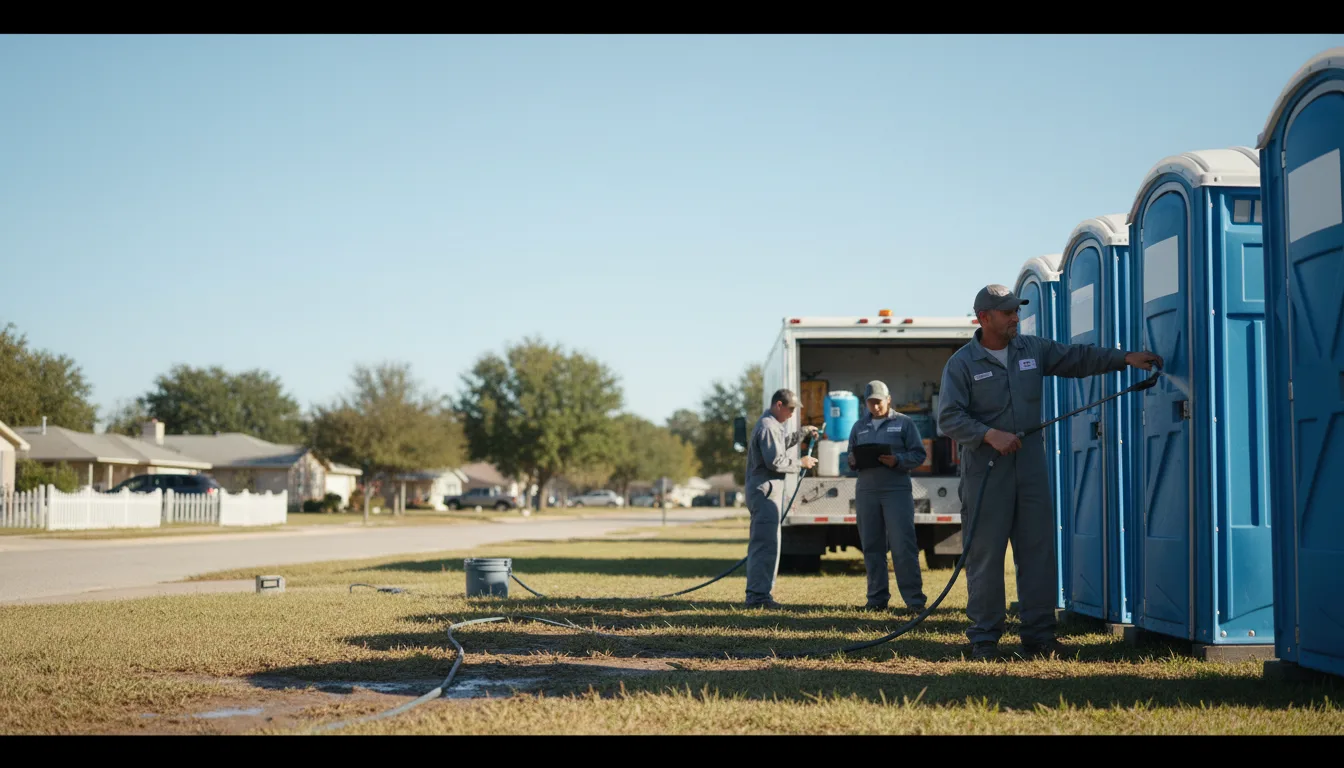 Long-Term Portable Toilet Rental in Hodges, AL near me